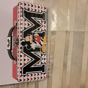 Disney Mickey Mouse Kids Lunch Box - Red, Black, and White